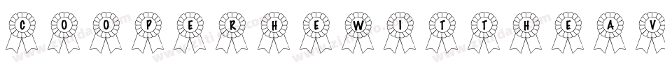 CooperhewittHeavy-7W9E字体转换