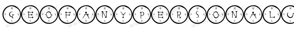 GeofanyPersonalUse-p7R2d字体转换