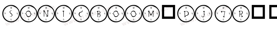 Sonicboom-dJ7R字体转换