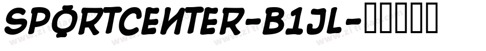 SportCenter-B1jl字体转换