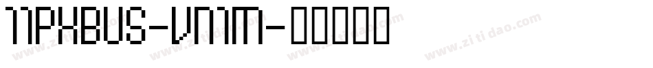 11Pxbus-vn1M字体转换