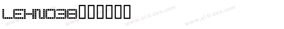 LEHN038字体转换