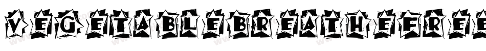 VegetableBreatheFree-OPjo字体转换