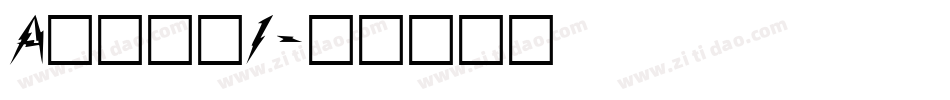 Aarco1字体转换