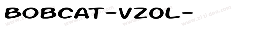 Bobcat-vZ0L字体转换 Bobcat-vZ0L字体转换