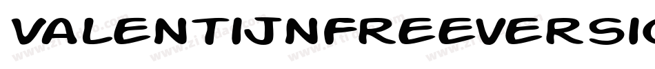 ValentijnFreeversion-AO0L字体转换