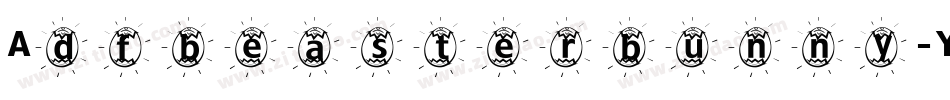Adfbeasterbunny-YAlv字体转换