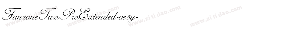 FunzoneTwoProExtended-ve5y字体转换