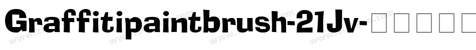Graffitipaintbrush-21Jv字体转换