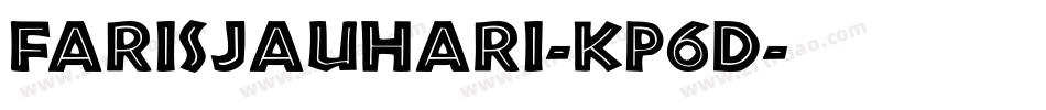 Farisjauhari-KP6D字体转换