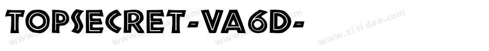 TopSecret-vA6D字体转换 TopSecret-vA6D字体转换