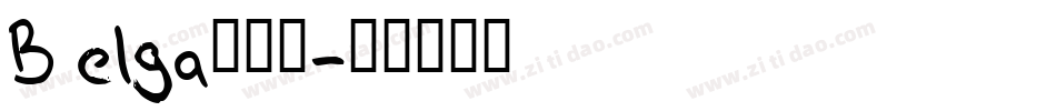 Belga生成器字体转换