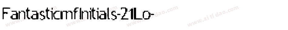 FantasticmfInitials-21Lo字体转换