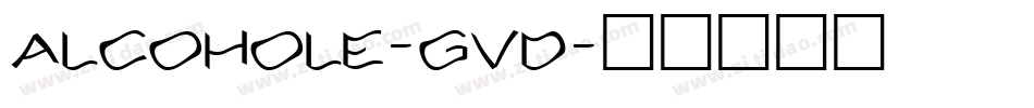 Alcohole-GvD字体转换