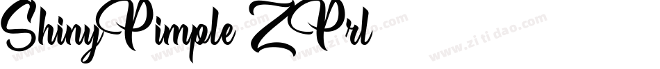 ShinyPimple-ZPrl字体转换