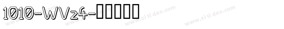 1010-WVz4字体转换