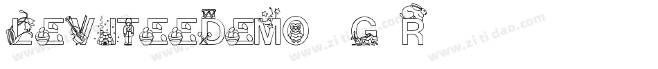 Leviteedemo-0G8R字体转换