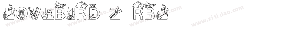 Lovebird-z8RBl字体转换