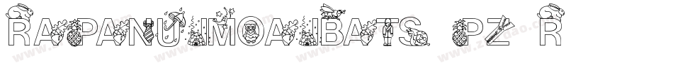 Rapanuimoaibats-pZ8r字体转换