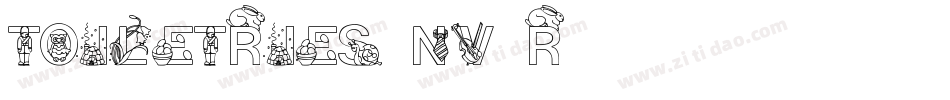 Toiletries-nv8R字体转换