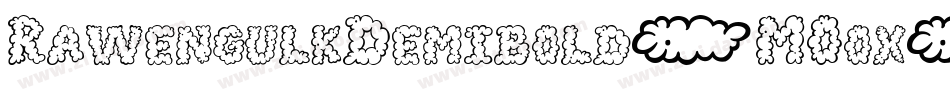 RawengulkDemibold-MOox字体转换