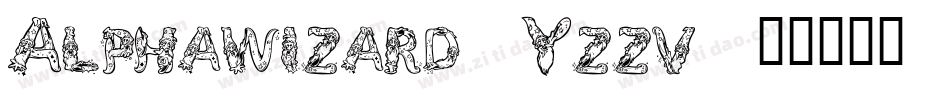 Alphawizard-Yzzv字体转换