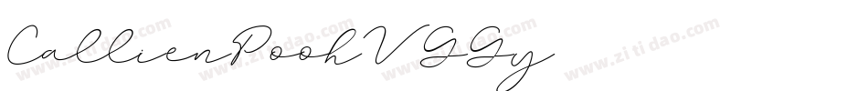 CallienPooh-VGG1y字体转换