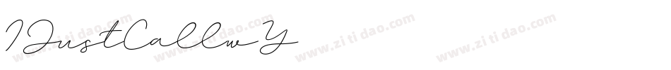 IJustCall-w1Y8字体转换