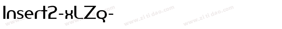 Insert2-xLZq字体转换