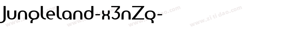 Jungleland-x3nZq字体转换