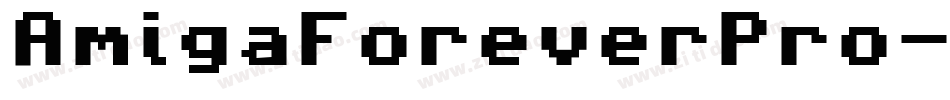 AmigaForeverPro-Zpxl字体转换