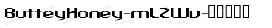 ButteyHoney-mLZWv字体转换