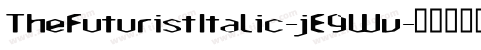 TheFuturistItalic-jE9Wv字体转换