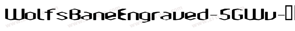 WolfsBaneEngraved-5GWv字体转换