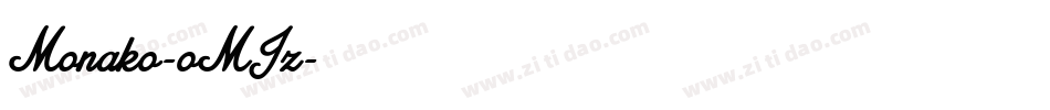 Monako-oMJz字体转换 Monako-oMJz字体转换