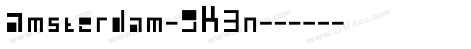 Amsterdam-9K3n字体转换