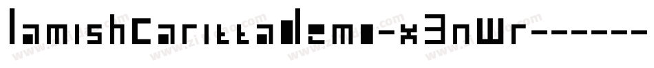 LamishCarittaDemo-x3nWr字体转换