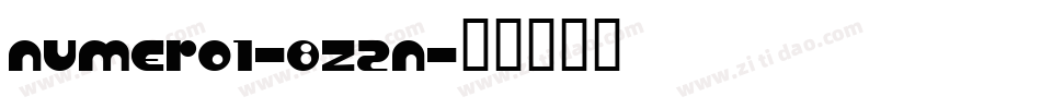 Numero1-8z2n字体转换