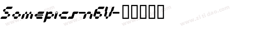 Somepics-n6V字体转换