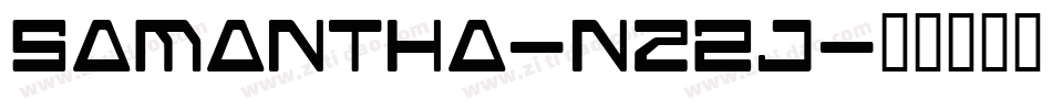 Samantha-nz2J字体转换