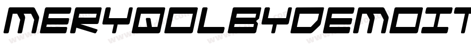 MeryQolbyDemoItalic-PKVdm字体转换 MeryQolbyDemoItalic-PKVdm字体转换