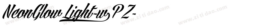 NeonGlowLight-w9PZ字体转换