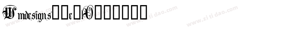 Wmdesigns2-e5lO字体转换