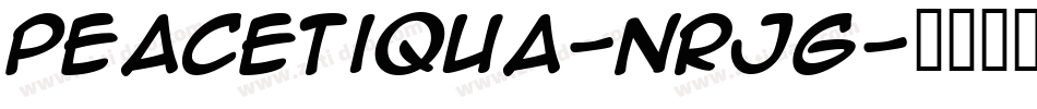 Peacetiqua-nrJg字体转换