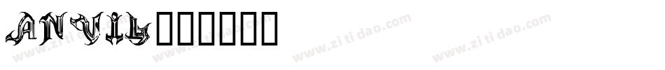 ANVIL字体转换