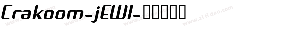 Crakoom-jEWl字体转换