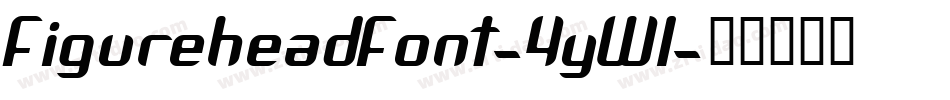 FigureheadFont-4yWl字体转换