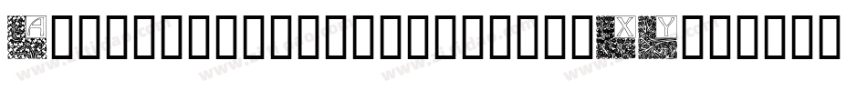 Artnoveaudecadente-6xXY字体转换