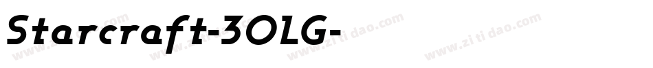 Starcraft-30LG字体转换