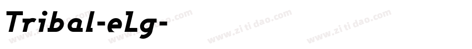 Tribal-eLg字体转换